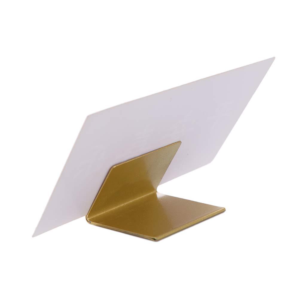 Table Number Gold - Suportes de Metal para Números de