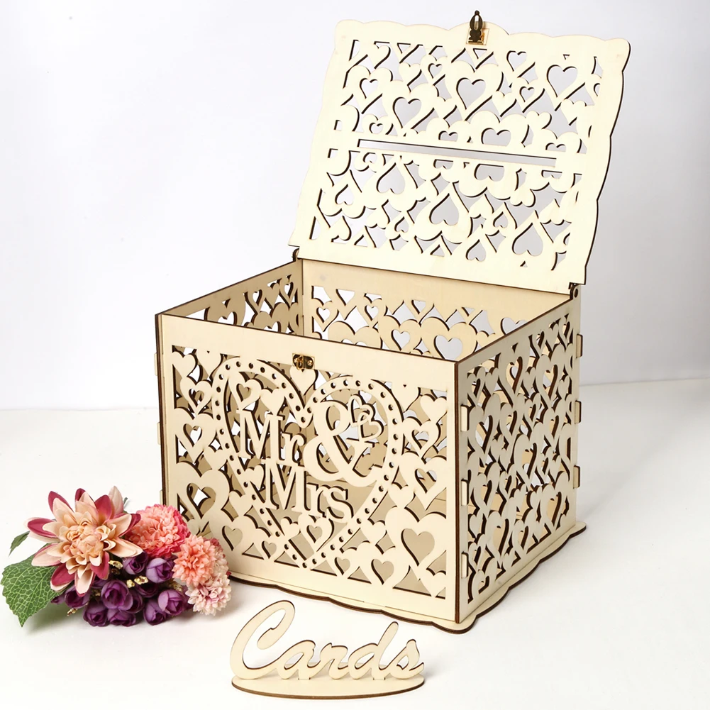 Wedding Card Box - Caixa De Cartão De Casamento De