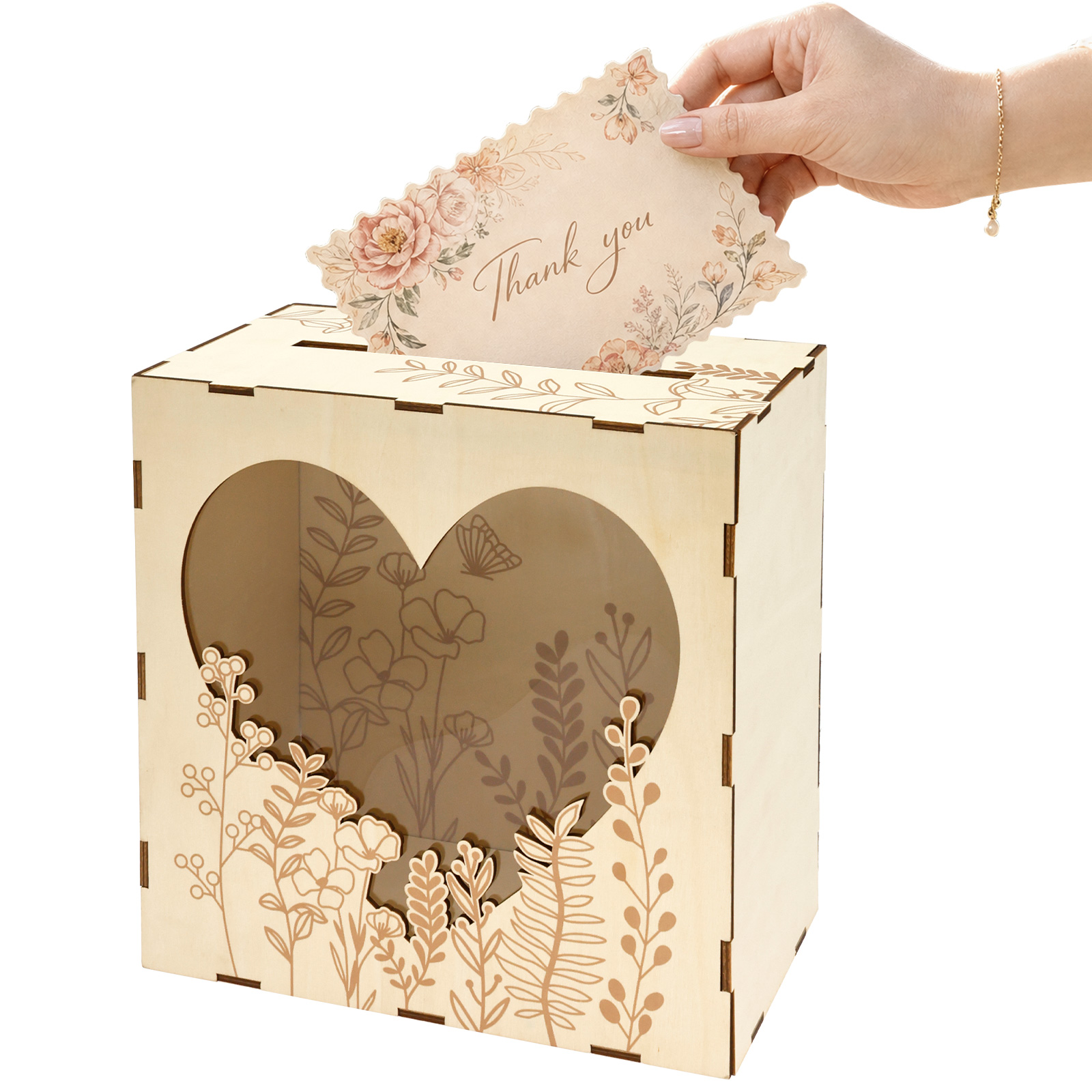 Wedding Card Box - Caixa de Cartões de Casamento em