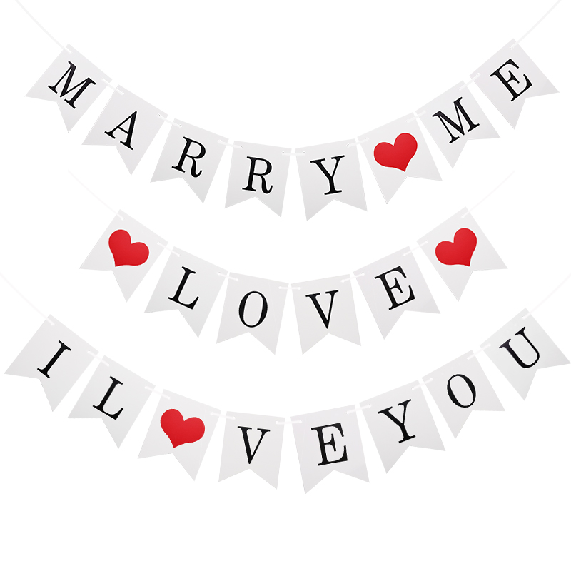 Wedding Supply Rentals - Faixa de Adereços para Casamento 'Marry