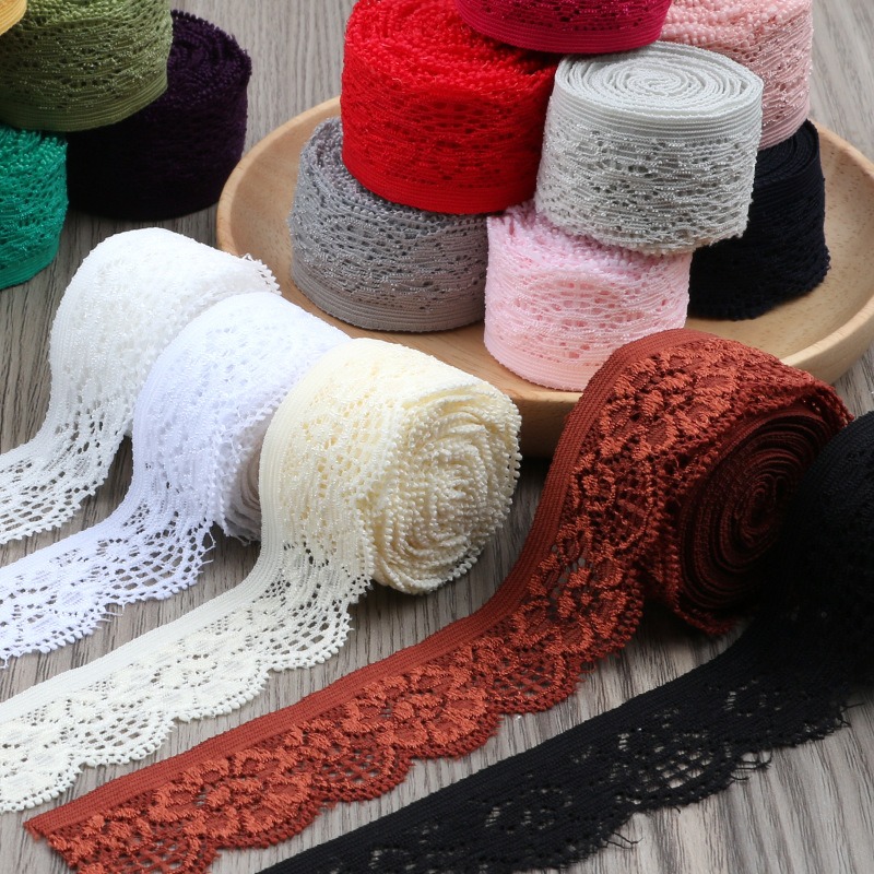 Wedding Water Supply - Algodão Stretch Lace para Costura, Tecido