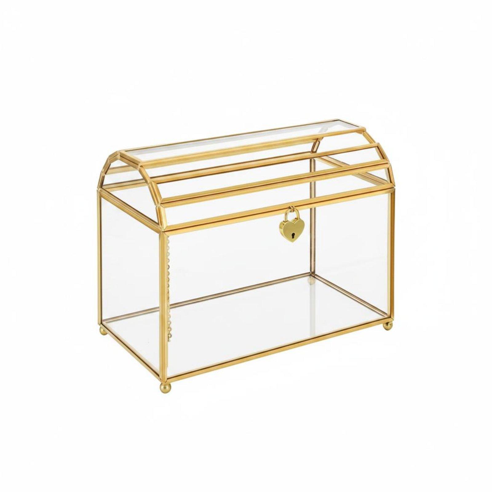 Wedding Card Box - Caixa Transparente para Cartões de Casamento