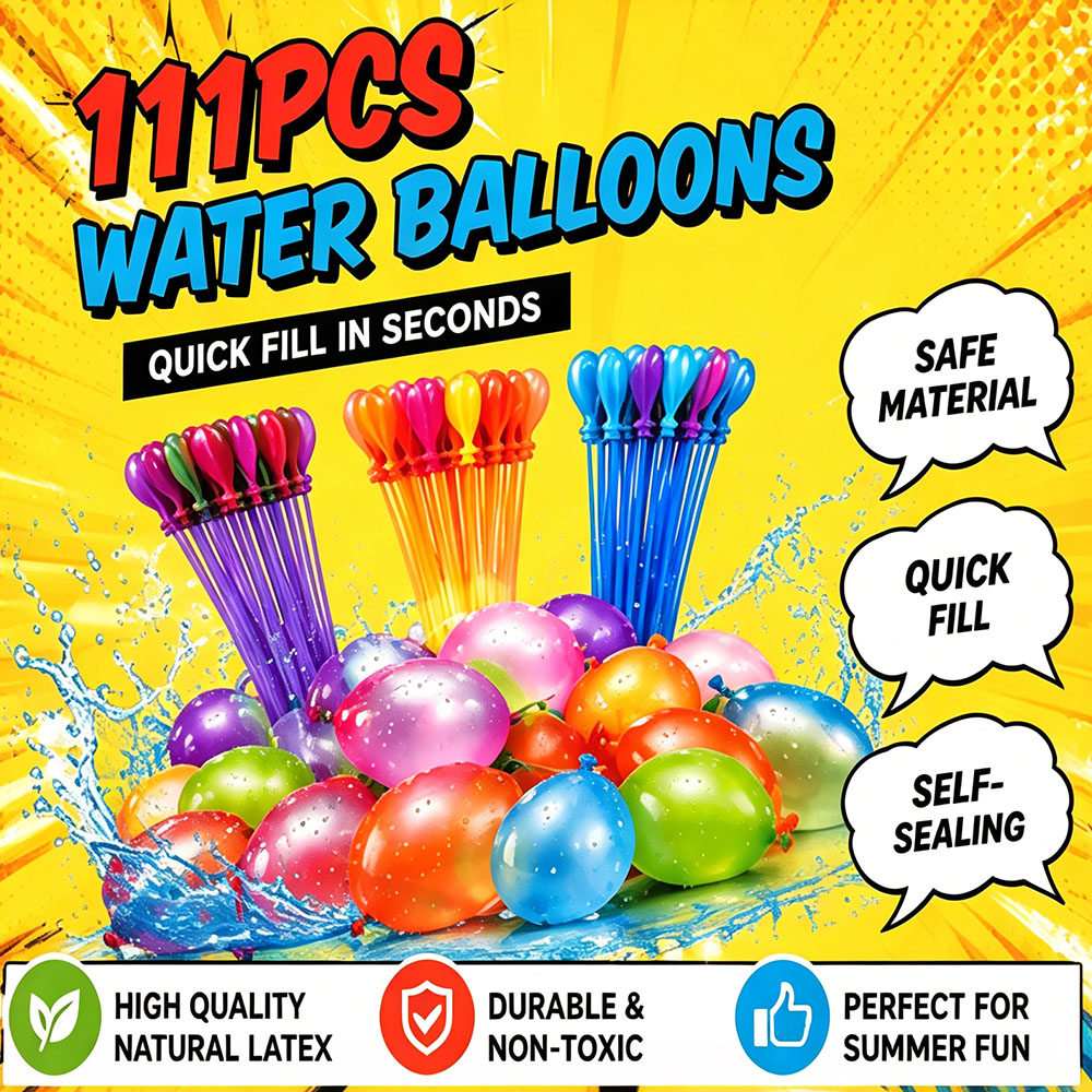 Wedding Water Supply - Pacote Combo com 111 Balões de