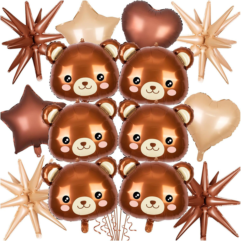 Wedding Zoo - Teddy Bear Theme Decoration, Aluminum Foil