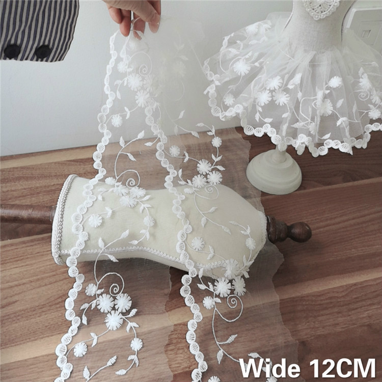 Wedding Water Supply - Tecido de tule branco com 12cm