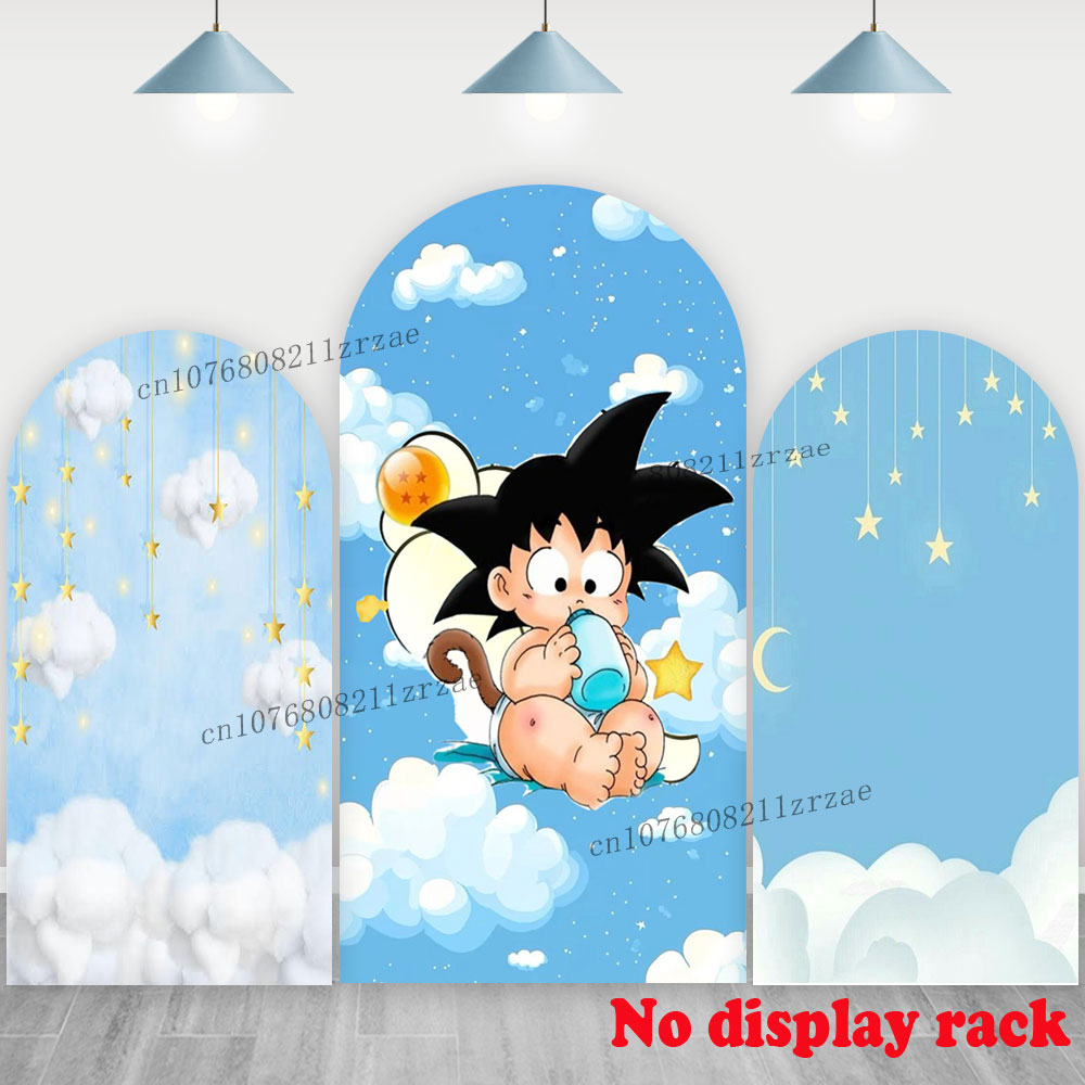 Photo Booth Prop - Dragon ball arco bebê goku pano