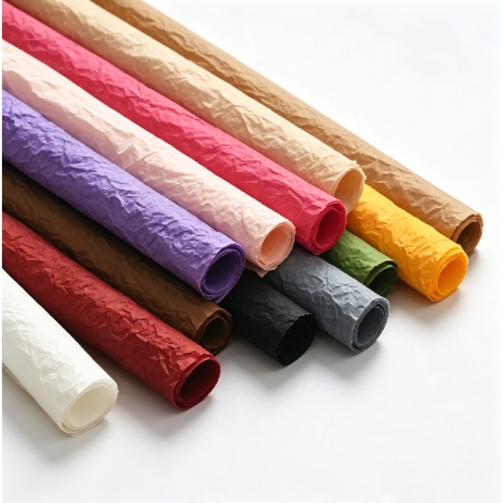 Good Floral & Wedding Decor Supply - Papel de Embrulho Floral Grosso Xuenai