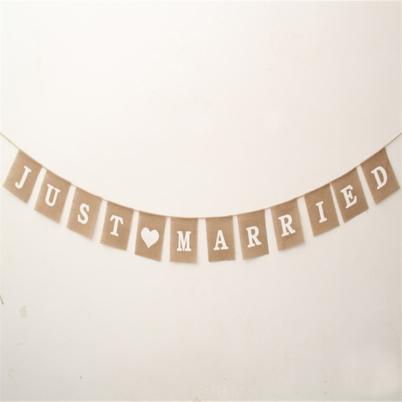 Wedding Supply Rentals - Bar decoração juta serapilheira bunting rústico