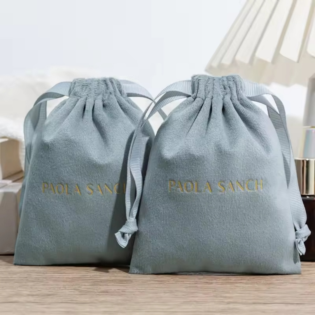 Unity Candle Set - Saco de Veludo Luxuoso Personalizado com