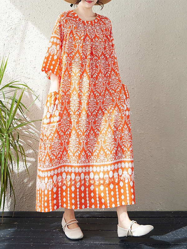 Vestido Midi Floral Estampado  - Good Floral & Wedding Decor Supply avaliação e preço