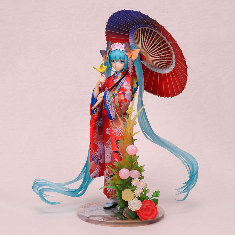 Figura Floral de Kimono Hatsun - Good Floral & Wedding Decor Supply avaliação e preço