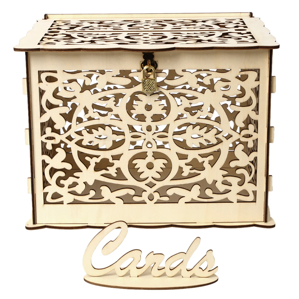 Caixa De Cartão De Casamento D - Wedding Card Box avaliação e preço