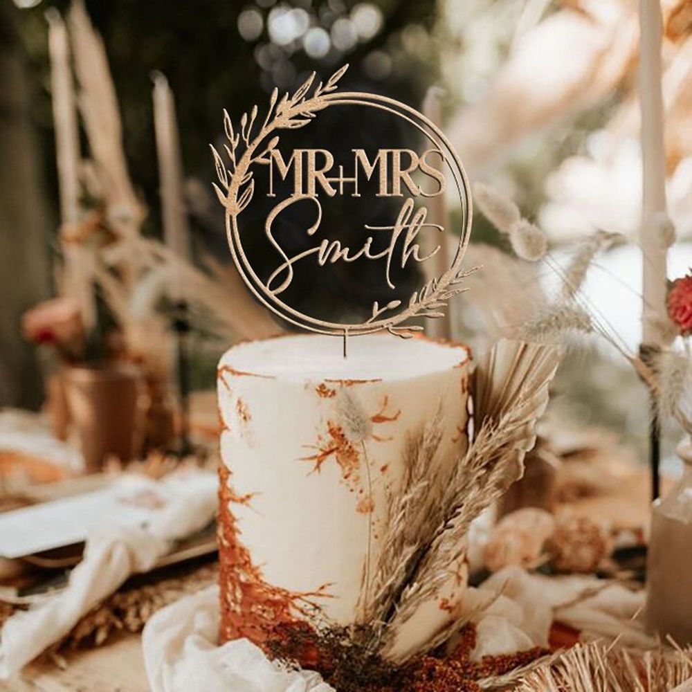 Toppers de bolo personalizados - Wedding Supply Rentals avaliação e preço