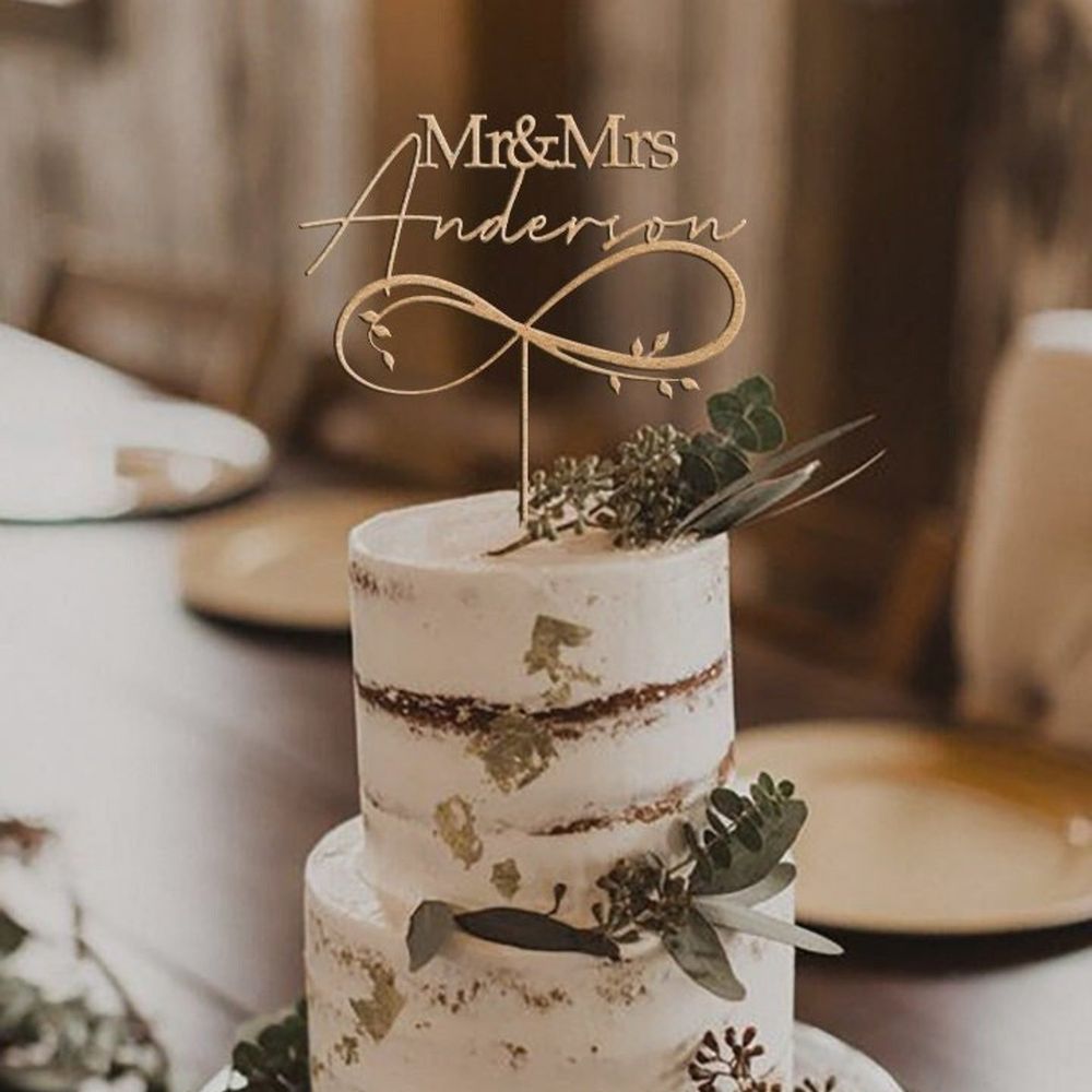 Toppers de bolo personalizados - Wedding Supply Rentals avaliação e preço