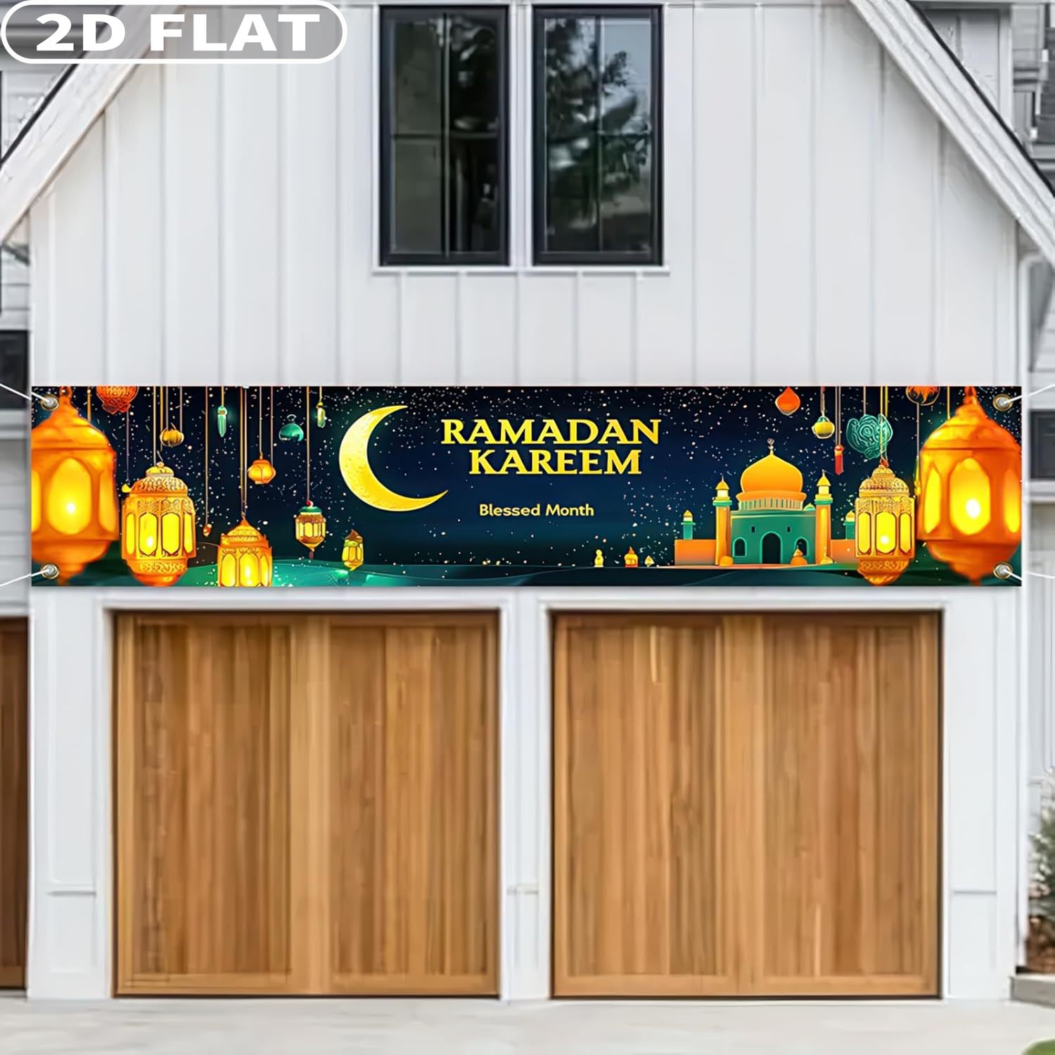 2d plana 1pc ramadan eid mubar - Photo Booth Prop avaliação e preço