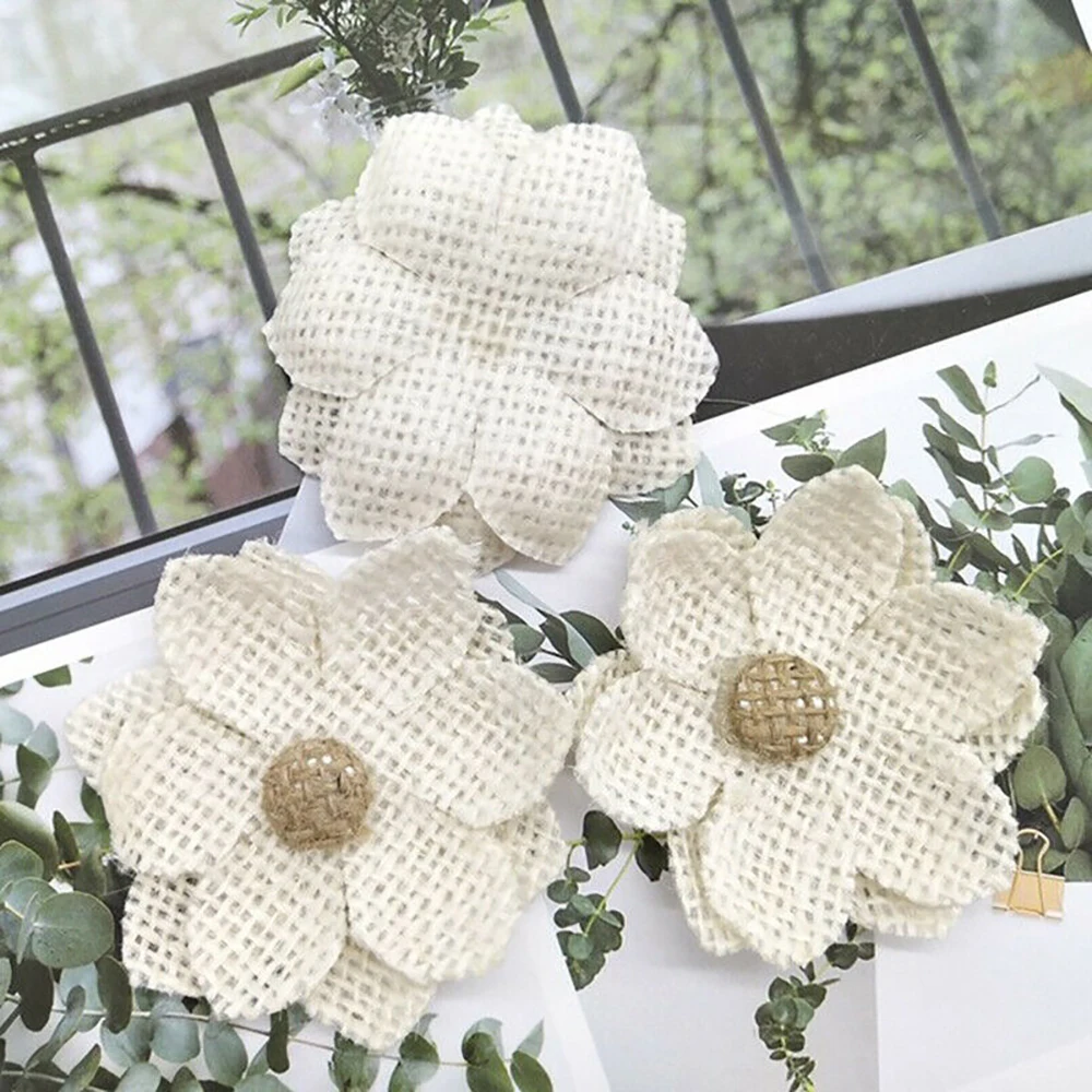 10 pçs artesanal natural juta  - Wedding Supply Rentals avaliação e preço