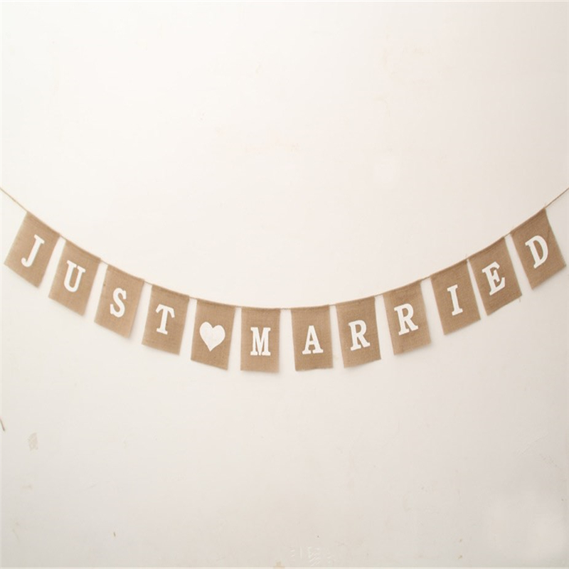 Serapilheira Banner Garland, J - Wedding Supply Rentals avaliação e preço