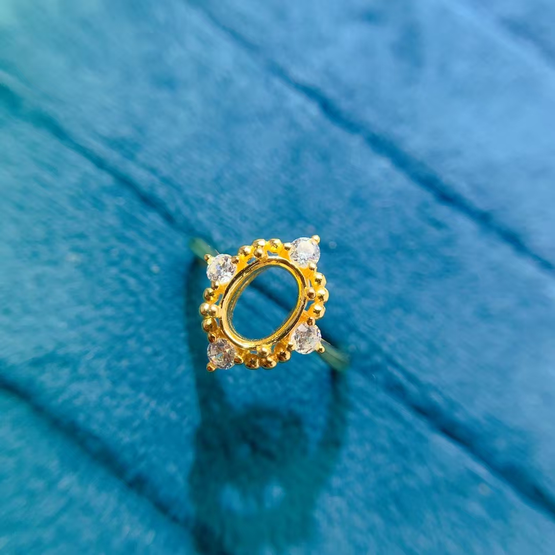 Anel de noivado banhado a ouro - Supplier Wedding avaliação e preço