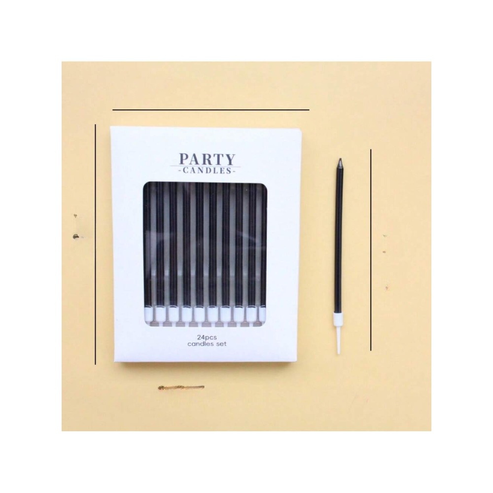 24 peças vela metálica longa v - Unity Candle Set avaliação e preço