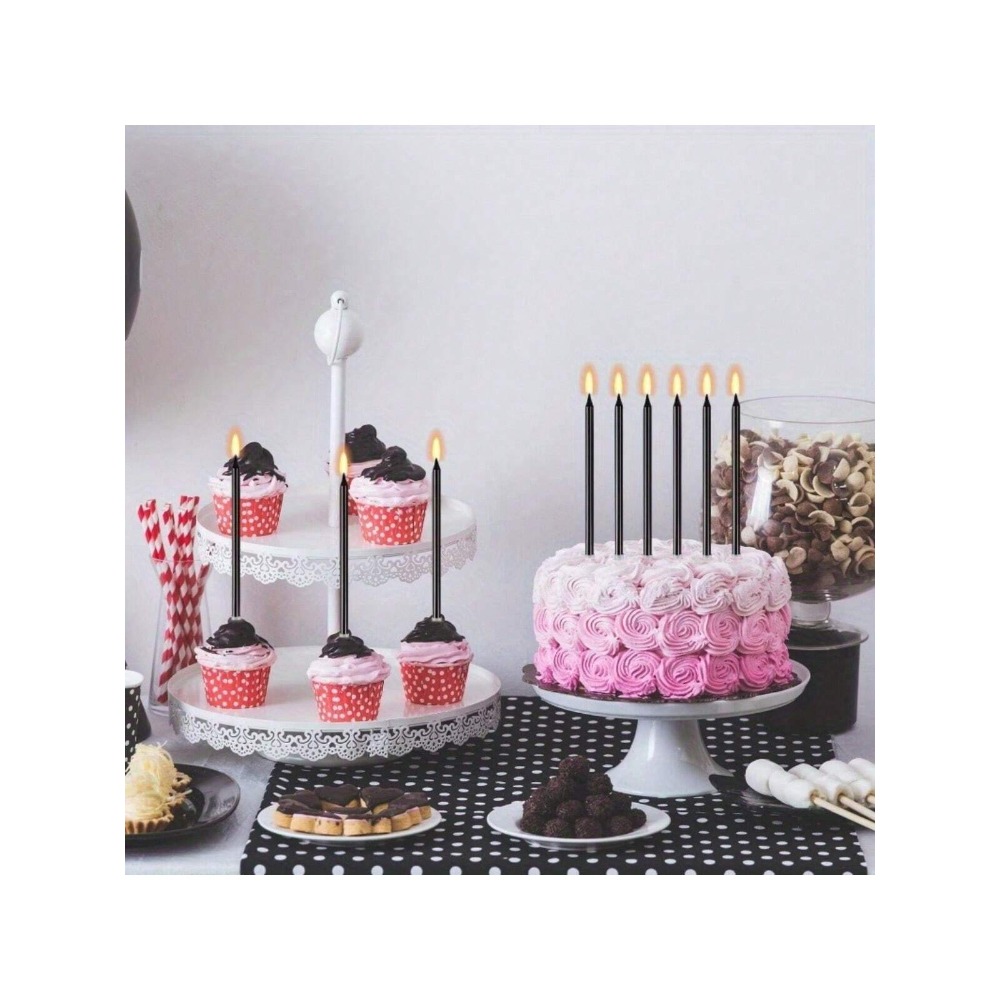 24 peças vela metálica longa v - Unity Candle Set avaliação e preço