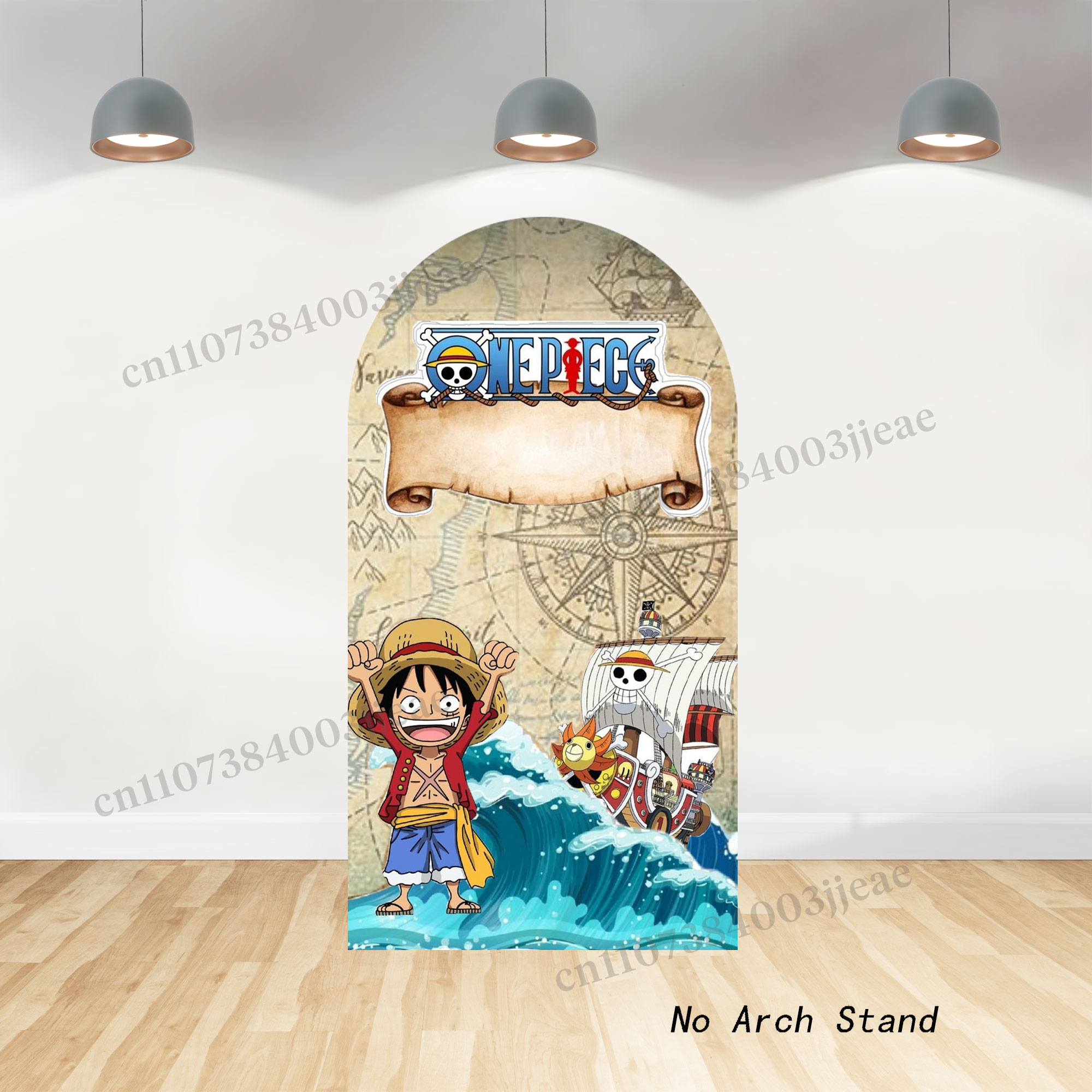 Fundo de Cenário One Piece Tem - Photo Booth Prop avaliação e preço