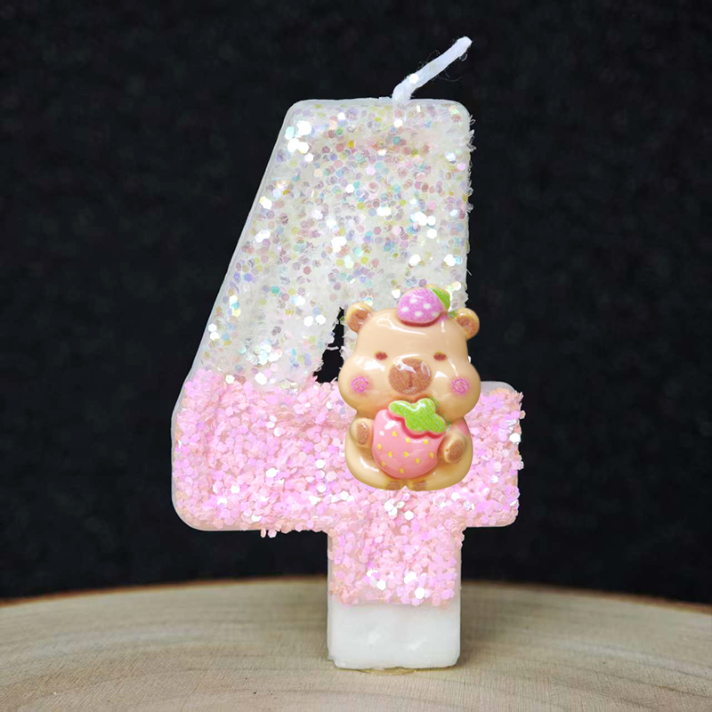 Novo capivara velas bolo decor - Unity Candle Set avaliação e preço