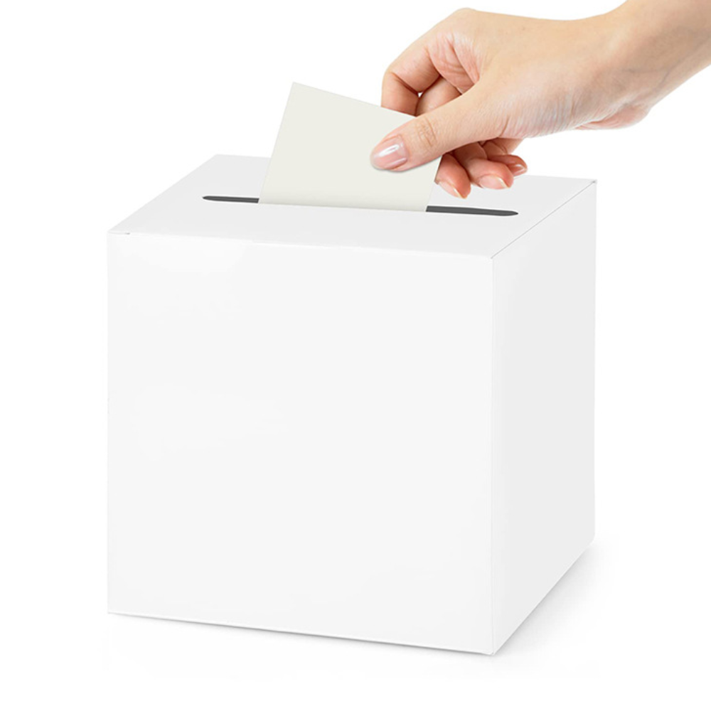 Caixa de Armazenamento Branca  - Wedding Card Box avaliação e preço