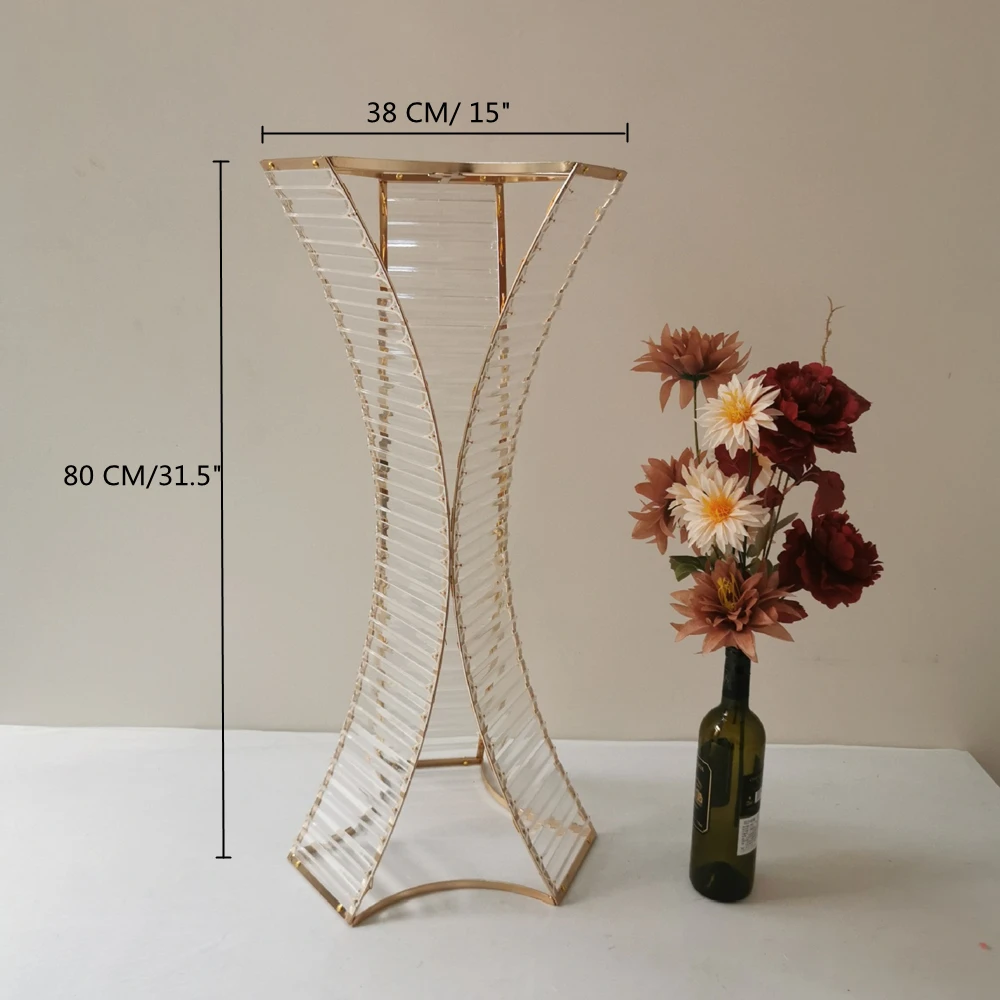 4/10 Peças de Acrílico e Metal - Wedding/Event Supply Store avaliação e preço