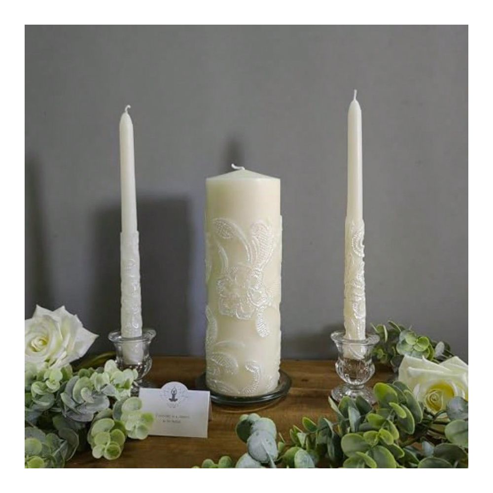 Conjunto de Velas de Casamento - Unity Candle Set avaliação e preço
