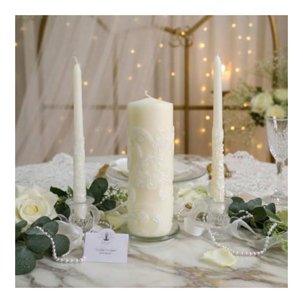 Conjunto de Velas de Casamento - Unity Candle Set avaliação e preço
