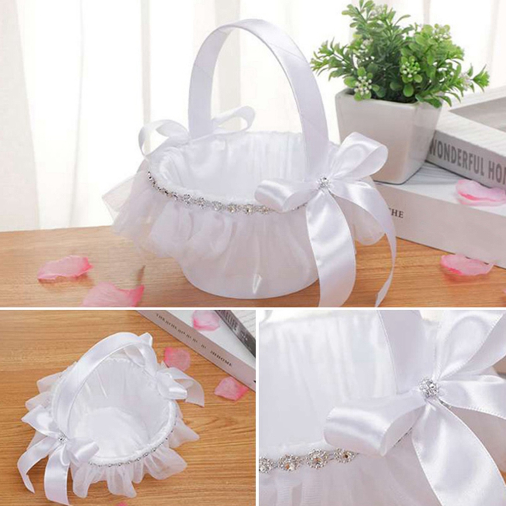 Cestas de casamento branco flo - Wedding Hampers avaliação e preço