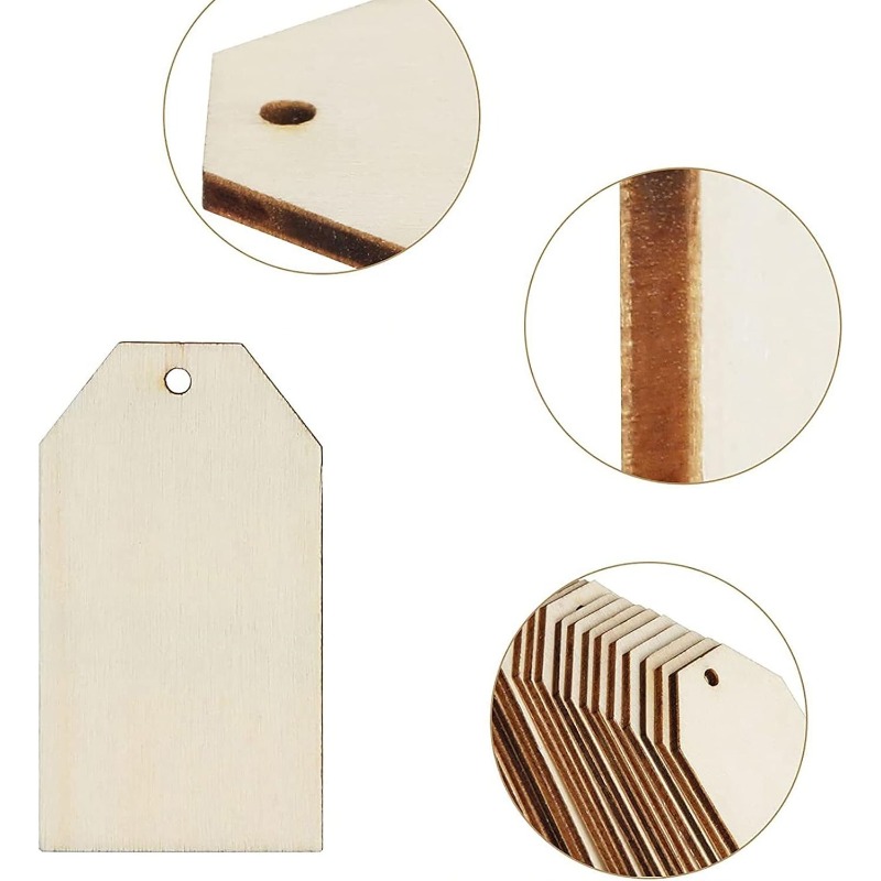 Etiquetas de presente de madei - Wedding Supply Rentals avaliação e preço