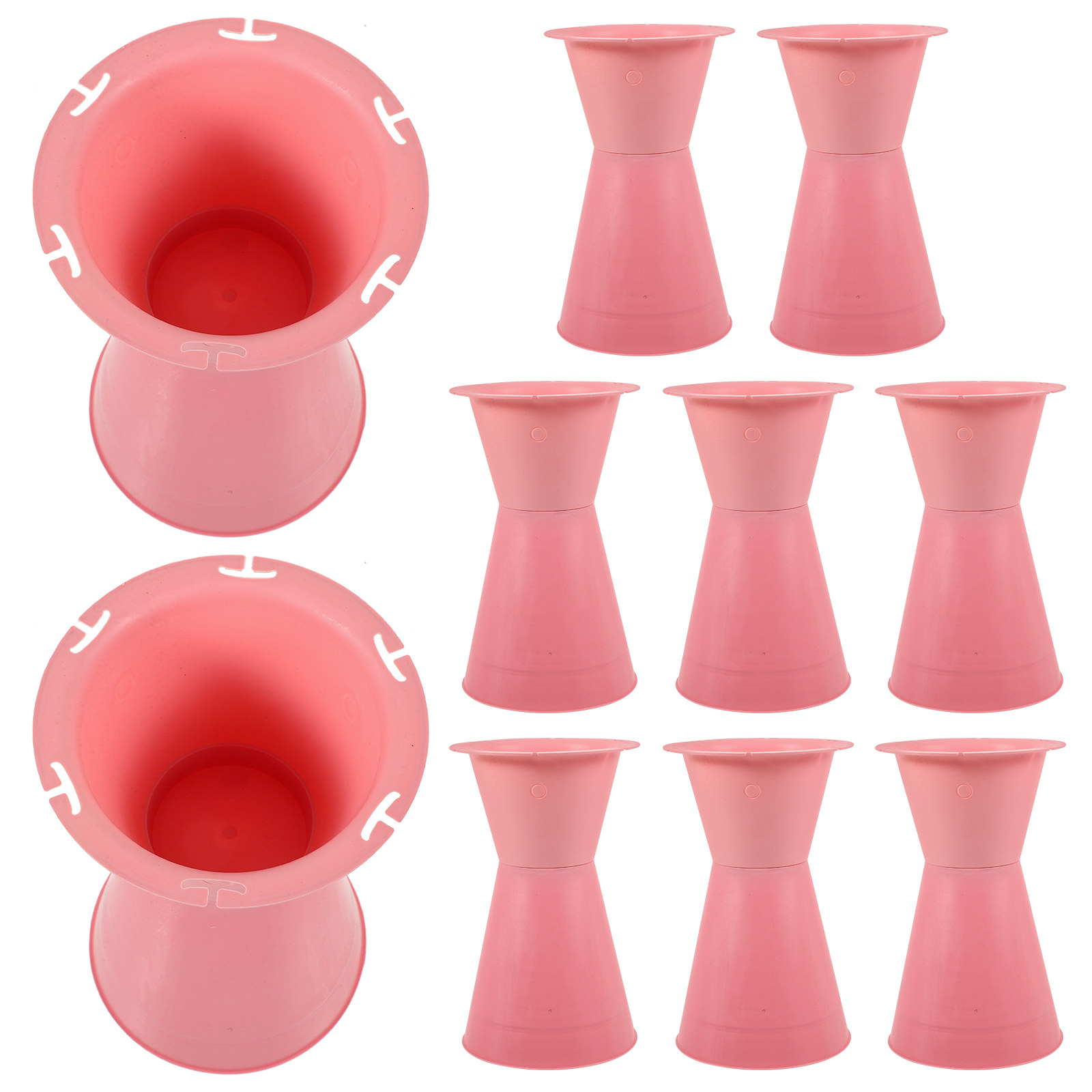 10 Peças de Base Fixa de Plást - Wedding/Event Supply Store avaliação e preço