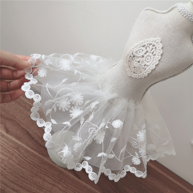 Tecido de tule branco com 12cm - Wedding Water Supply avaliação e preço