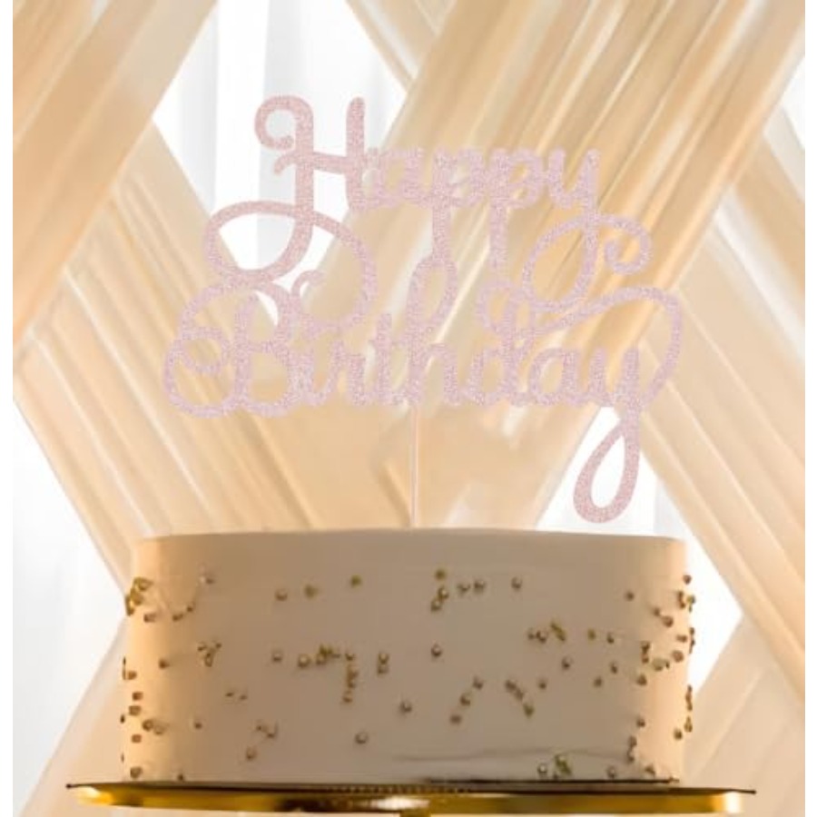 Topo de Bolo de Aniversário -  - Photo Booth Prop avaliação e preço