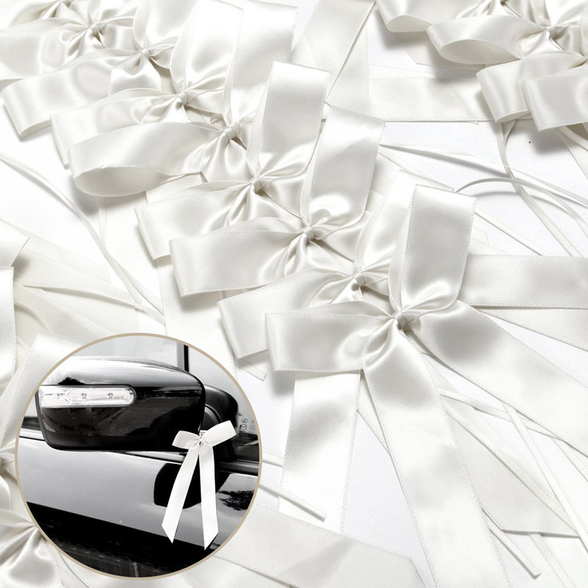 25 Laços de Fita Brancos Delic - Wedding Hampers avaliação e preço