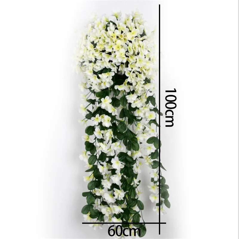 100cm violeta flor artificial  - Wedding Hampers avaliação e preço