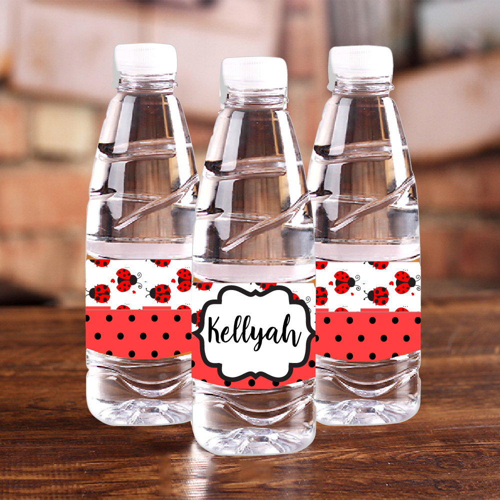 Etiquetas personalizadas de bo - Wedding Water Supply avaliação e preço