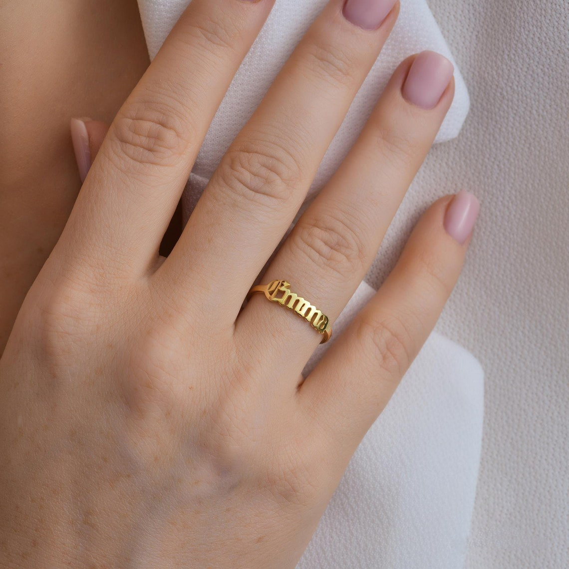 Anel de ouro personalizado fem - Wedding Zone avaliação e preço