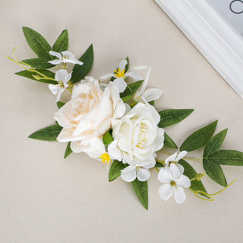 Yannew pré-feito rosa branco b - Wedding Supply Rentals avaliação e preço