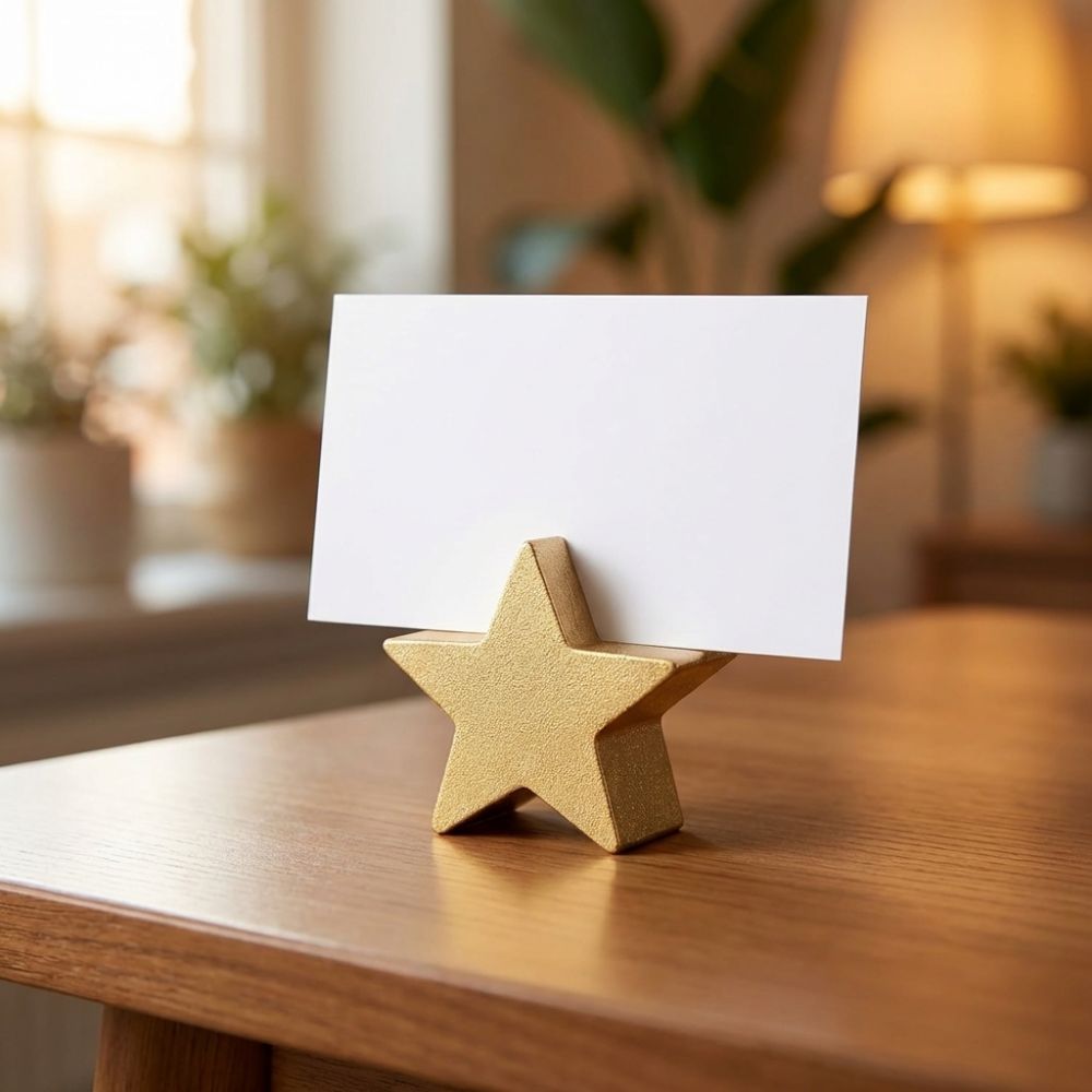 12 Suportes de Cartão de Mesa  - Table Number Gold avaliação e preço