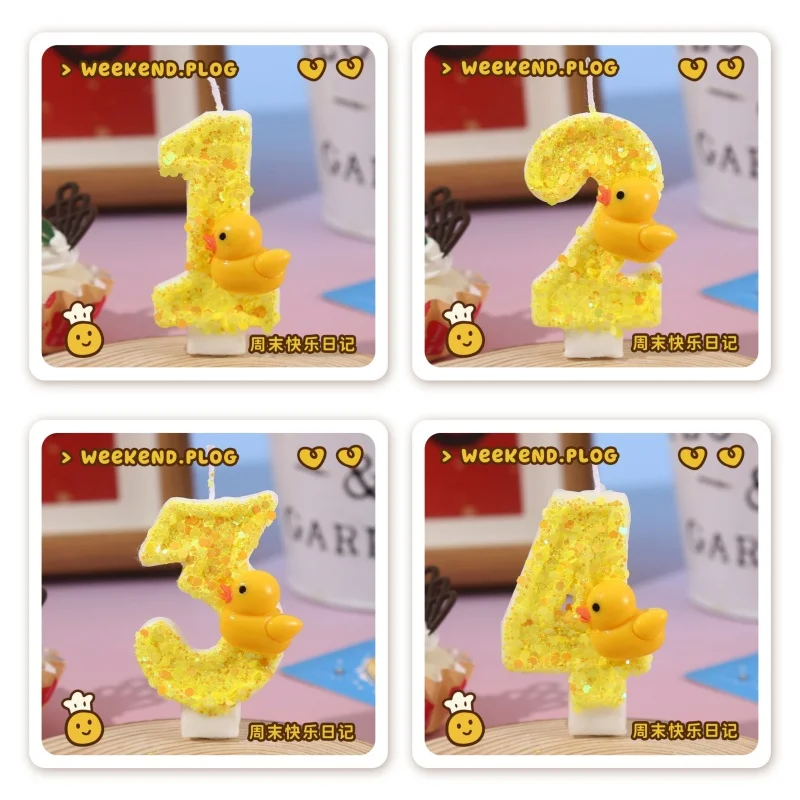 3d mini patos amarelos tema ve - Unity Candle Set avaliação e preço